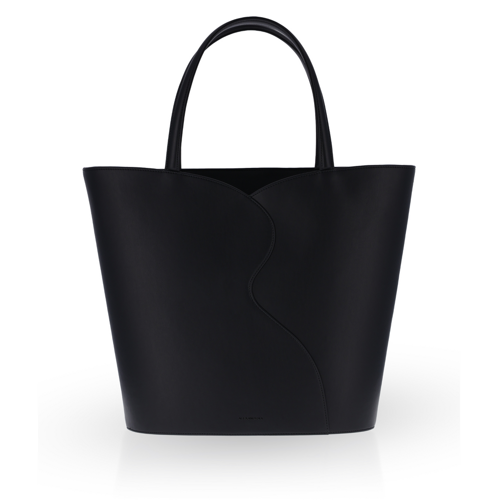 large black basket bag